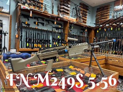 NIB FN M249s 249 THE SAW 5.56 Semi Auto Rifle Belt or Mag