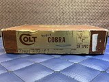 Used Like New Colt Cobra .38sp, 2