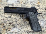 Kimber 1911 Rapide 45 ACP G10 grips TruGlo sights Gold TiN steel barrel - 2 of 9