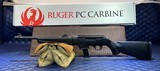 Used Like New Ruger PC9 Carbine 9mm, 16