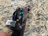 NIB Kimber Micro 9 Aurora Purple Semi Auto Pistol G10 grips - 4 of 5