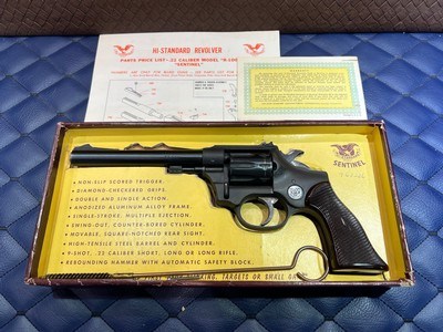Used Hi Standard Sentinel .22lr, 6