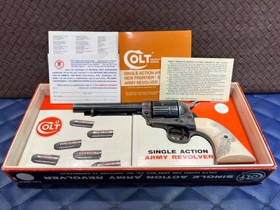 Fired Very Good Condition 2nd Gen Colt Single Action Army .45colt, 5.5
