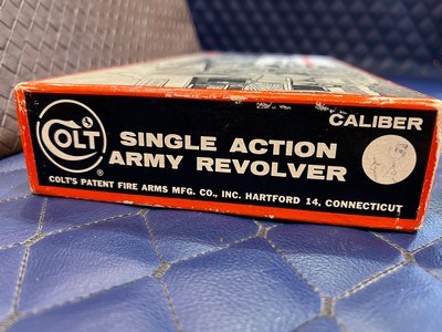 Fired Very Good Condition 2nd Gen Colt Single Action Army .45colt, 5.5