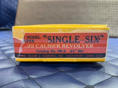 Used Ruger Single Six Convertible .22lr/mag, 6.5