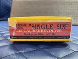 Used Ruger Single Six Convertible .22lr/mag, 6.5