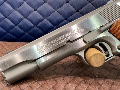 Very Good Colt 1911 Series 80 National Match Gold Cup .45acp, 5