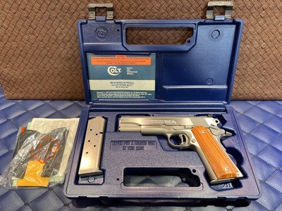 Very Good Colt 1911 Series 80 National Match Gold Cup .45acp, 5