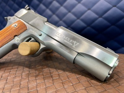 Very Good Colt 1911 Series 80 National Match Gold Cup .45acp, 5