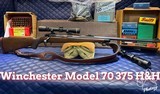 Winchester Model 70 Supergrade375 H&H Pre 64 African Big Game Rifle MFG 1955 and Good Mojo! - Image 1 of 25