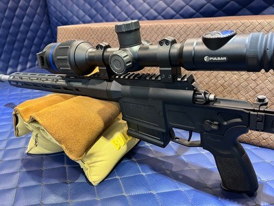 Used Like New Sig Cross 6.5cm with Pulsar XP50 Pro Thermal Scope. 18