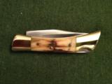 1979 Case Stag Sharktooth lockback folding knife. - 2 of 8