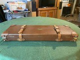 Marvin Huey Oak and Leather gun case - 7 of 8