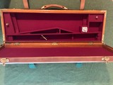 Marvin Huey Oak and Leather gun case - 2 of 8