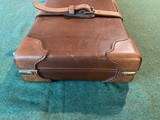 Marvin Huey Oak and Leather gun case - 5 of 8