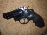 Smith And Wesson Model 19-6 Blue 357 Mag21/2” BBL With Houge Rubber Grips Round Butt- 2 of 4