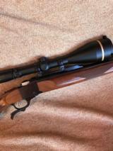 Ruger #1B Standard Sporter 300 Weatherby Mag WithLeupold VX-3LRifle Scope 30mm Tube 6.5-20x 56mm with Leupold Dot Reticle - 4 of 9