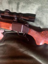 Colt Sharps Single Shot Falling Block Rifle Standard Model 243 Cal With Original Leupold 3X9X40 VariXll Scope - 7 of 12