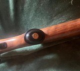 Ruger M77 7X57 Caliber With Tang Safety  Red Recoil Pad  22 “ Barrel  Nikon 3X9X40 Prostaff Scope - 8 of 9