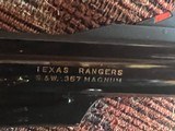 Smith & Wesson Texas Rangers Commemorative Model 19-2
Revolver and Knife Set. - 5 of 6