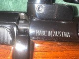 Styer -Mannlicher Model SL 222 Rem with Redfield 6X18X40 Scope - 11 of 12