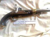 Three French Navy Percussion Pistols Two
Model 37 60 Cal
One Model 1822T bis 69 Cal - 4 of 4