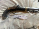 Three French Navy Percussion Pistols Two
Model 37 60 Cal
One Model 1822T bis 69 Cal - 3 of 4