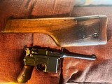 Commercial Broomhandle
Mauser C96 with Holster Stock 7.63x25 - 2 of 15