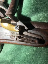 ASA Waters U.S. Model 1836 Single-Shot Flintlock Pistol manufactured by Asa Waters in 1837 still in its original flintlock configuration - Image 7 of 14