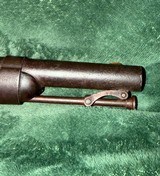 ASA Waters U.S. Model 1836 Single-Shot Flintlock Pistol manufactured by Asa Waters in 1837 still in its original flintlock configuration - Image 6 of 14