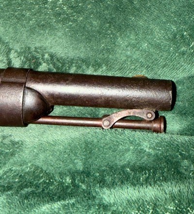 ASA Waters U.S. Model 1836 Single-Shot Flintlock Pistol manufactured by Asa Waters in 1837 still in its original flintlock configuration - Image 6 of 14