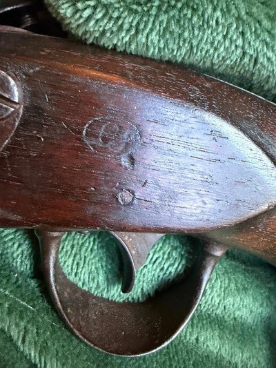 ASA Waters U.S. Model 1836 Single-Shot Flintlock Pistol manufactured by Asa Waters in 1837 still in its original flintlock configuration - Image 10 of 14