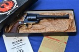 Rare Brass Frame Ruger Super Blackhawk 44 Mag Old Model 3 Screw .44 Magnum - Verified Factory Brass Grip Frame, Original Box, - 1 of 14