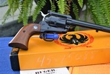 Ruger Old Model, 3 Screw Blackhawk 45, 45 ACP Convertible w/ Box, Papers, Cylinder Bag & Box - 2 of 21