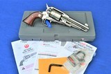 Rare Gloss Stainless Ruger Old Army 45 Fixed Sight, 5.5 Inch Barrel, Box - 1 of 2