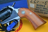 NIB Ruger Bisley Single Six 22 Stainless Steel Grip Frame 735 Produced .22 - 8 of 18