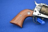 Ruger Tri Color Lightweight Single Six Flat Gate .22 LR 3 Digit Serial Number, Old Model, 3 Screw - 4 of 15