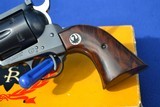 Nice 1958 Old Model Ruger Blackhawk 44 Mag Flat Top 3 Screw, Box, Papers - 12 of 15