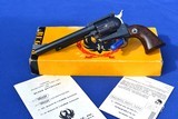 Nice 1958 Old Model Ruger Blackhawk 44 Mag Flat Top 3 Screw, Box, Papers - 8 of 15