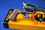 Rare 1959 Ruger Blackhawk 44 Mag Flattop 3 Screw, Factory Box, 10 Inch Barrel - 2 of 15