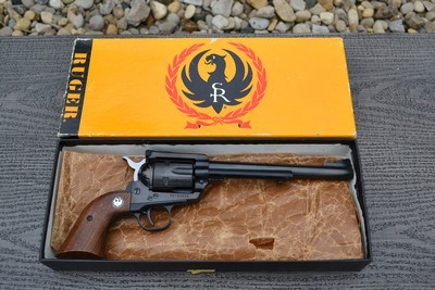 Nice Ruger Old Model, 3 Screw Blackhawk 30 Carbine w/ Factory Box