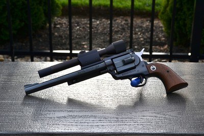 Rare Ruger Hawkeye 256 Win Mag Single Shot, Old Model 3 Digit Serial Number - Image 7 of 15