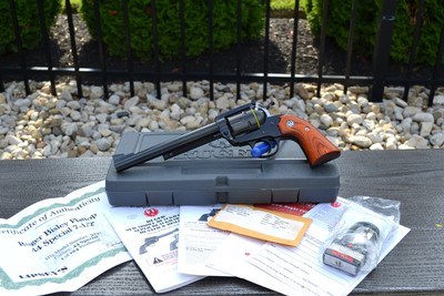 Rare Shootist Mistake Gun - Ruger Bisley Blackhawk 44 Special Flat Top 7.5