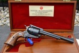 Early, 1960 (2nd Year) Ruger Super Blackhawk 44 Mag w/ Mahogany Case - Nice - Image 1 of 15