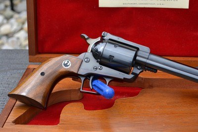 Early, 1960 (2nd Year) Ruger Super Blackhawk 44 Mag w/ Mahogany Case - Nice - Image 3 of 15