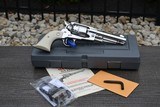 Rare Gloss Stainless Ruger Old Army 5.5 Inch Barrel Fixed Sight 45 - Image 2 of 13