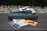 Rare Gloss Stainless Ruger Old Army 5.5 Inch Barrel Fixed Sight 45 - Image 5 of 13