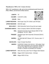 --> (FREEDOM Package) <-- MOA Giessele 5.56/.223 Precision Tactical Rifle with Bushnell Tactical Elite Scope - 3 of 8