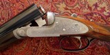 Lang & Hussey 12 Bore Sidelock “Imperial One Trigger Ejector” Shotgun. - 4 of 12