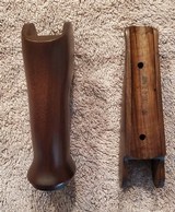 Thompson Center Encore Walnut grip set - 4 of 5
